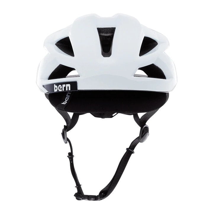 Bern FL-1 Pave Visor White Helmet