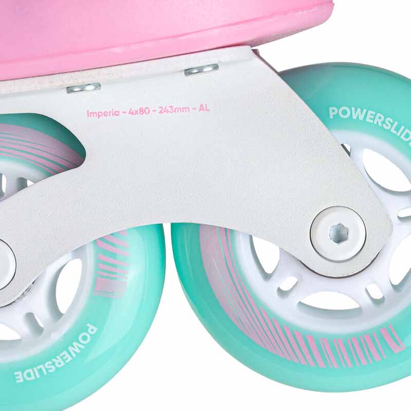 Powerslide Zoom Cotton Candy Pink 80 Skates