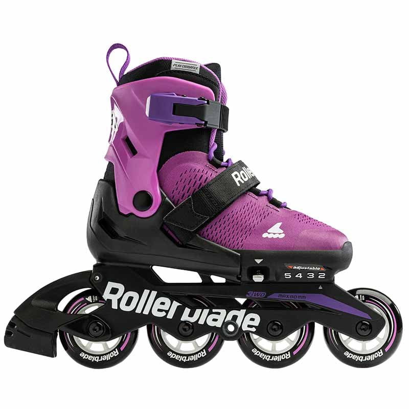 Rollerblade Microblade Purple Black Kids Skates