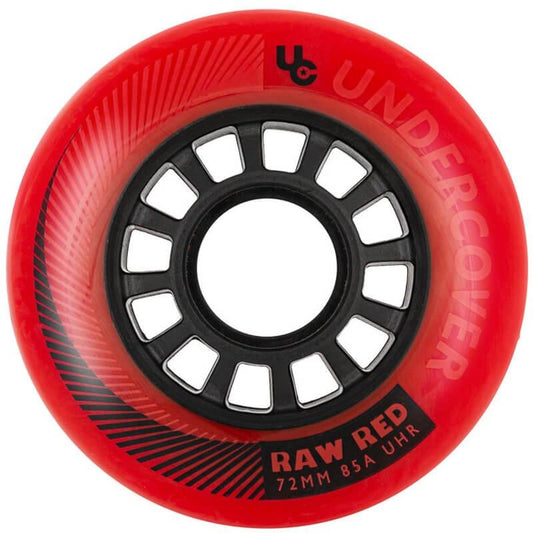 Undercover Raw 72mm Red Wheels