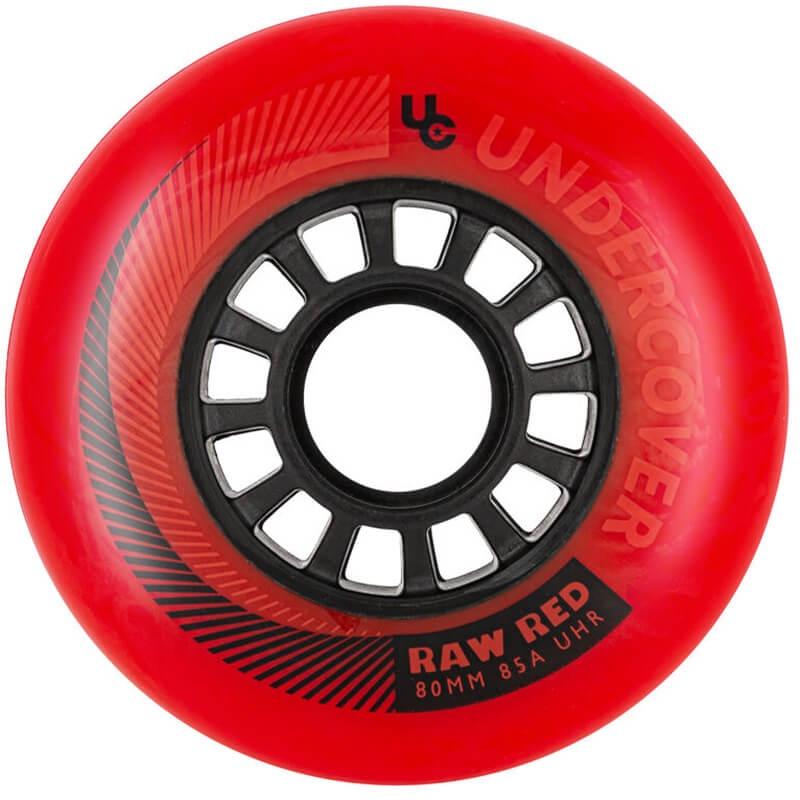 Undercover Raw 80mm Red Wheels