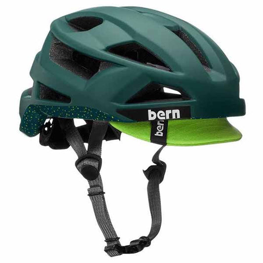 Bern FL-1 Pave Visor Lagoon Helmet