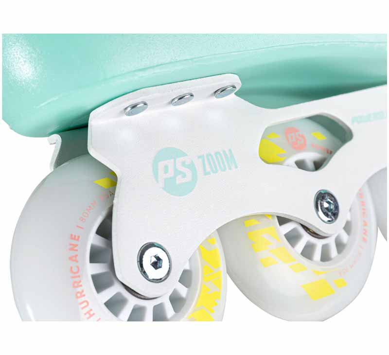 Powerslide Zoom Baby Blue 80 Skates