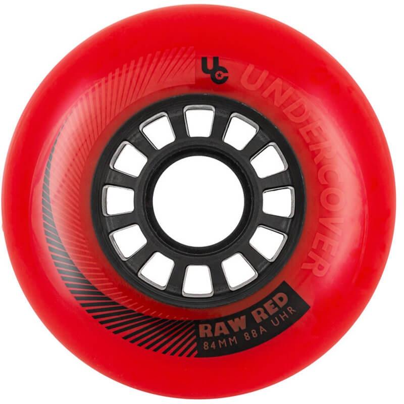 Undercover Raw 84mm Red Wheels