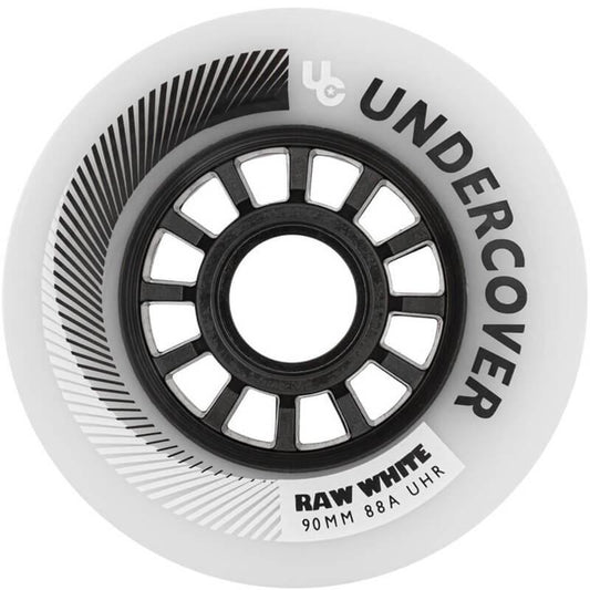 Undercover Raw 90mm White Wheels