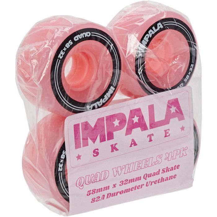 Impala 4 Pack Pink Quad Wheels